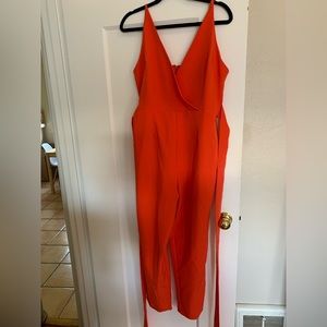 ASOS Red Jumpsuit (NWT)
